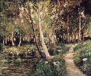 Ernest Lawson Landscape oil